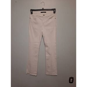 Joe's Jeans Size 28 The Rocker White Bootcut Jeans